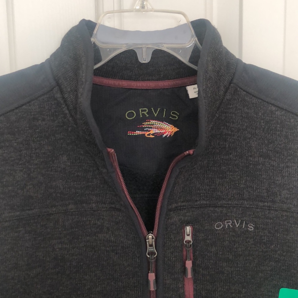 Black Orvis Men's Vest - Picture 4 of 12